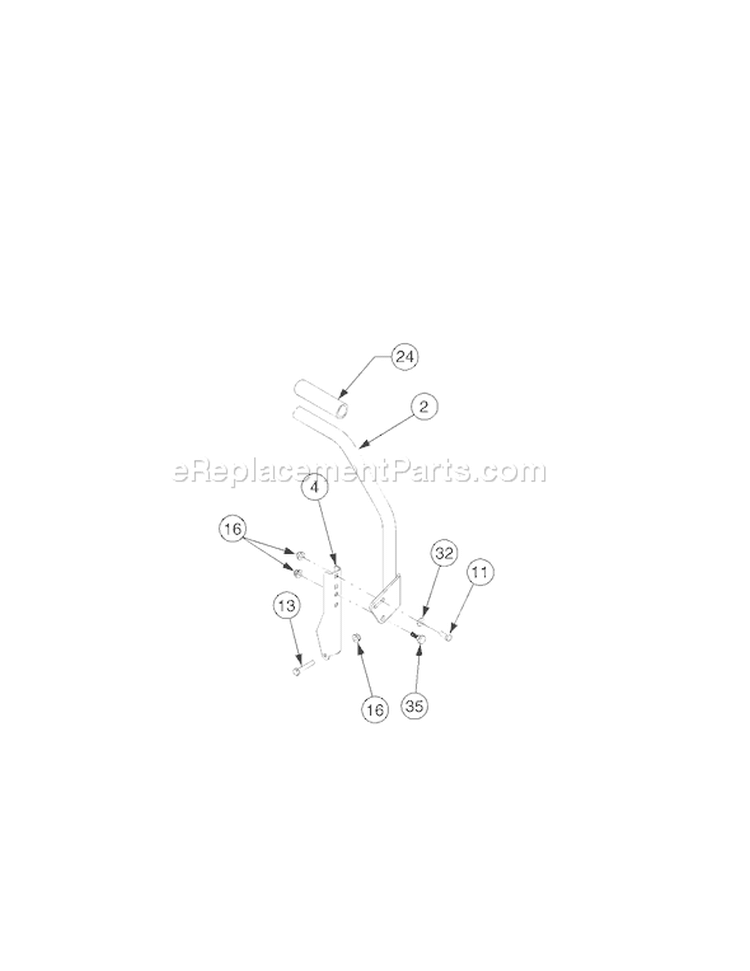 Page B Diagram and Parts List for RZT-42 17AA554G755 2006 Yard Man Lawn Mower